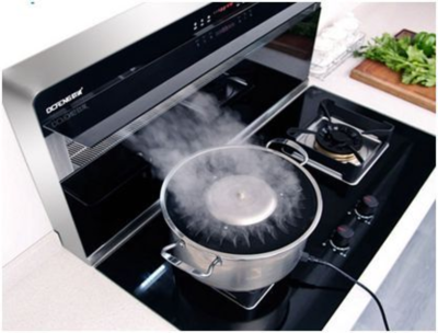 頂吸油煙機、側吸油煙機、集成灶的分析比較